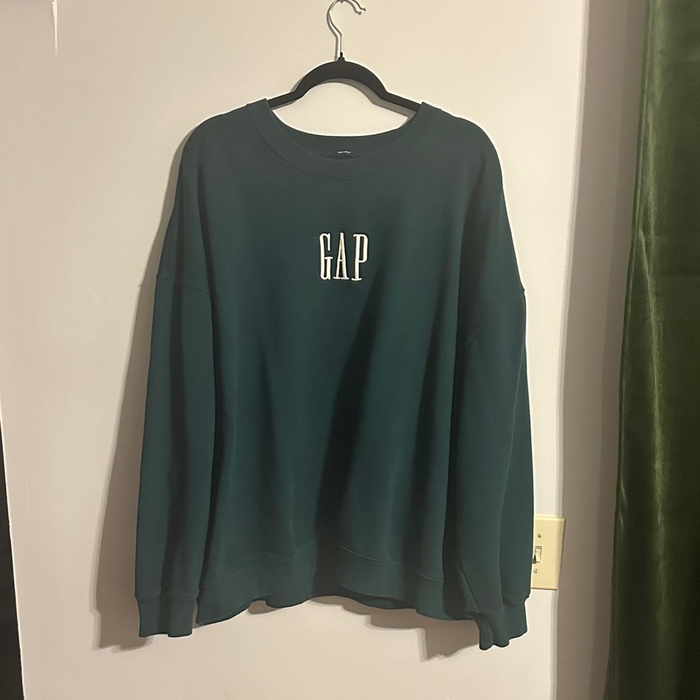 GAP Men's Green heavyweight Sweater